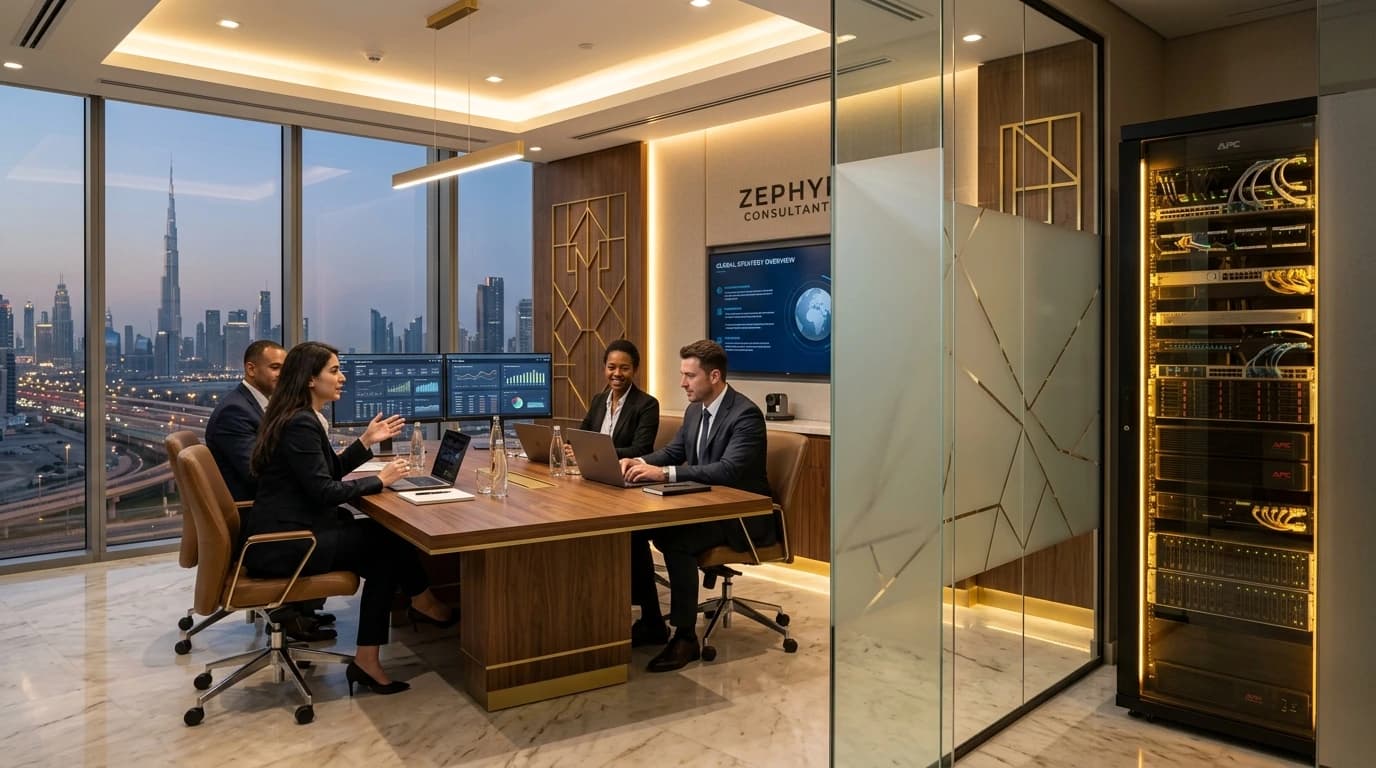Corporate Solutions at First Gulf Business Center Dubai